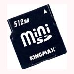 KINGMAX miniSD卡(512M)图片