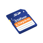 金士顿512MB SD卡图片