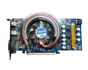 影驰9600GT少将版图片