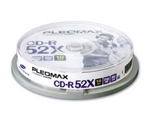 PLEOMAX R80X5225CK (CD-R/52X/25ƬͰװ)ͼƬ