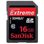 SanDisk Extreme SDHC class10(16GB)