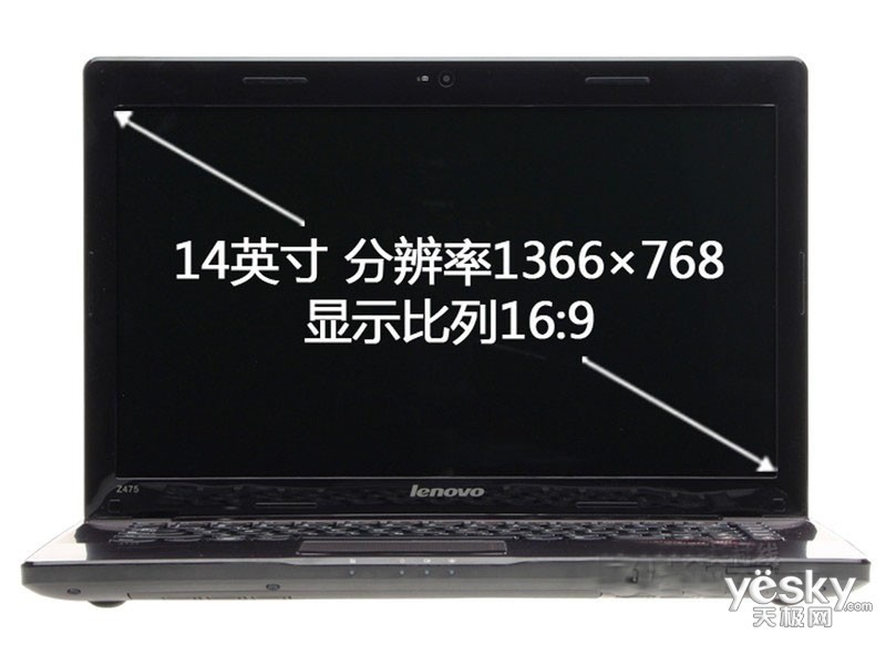 笔记本 联想 联想z475a-asi(a6 3420m/4gb/750gb) 图片