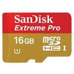 Extreme Pro Micro SDHC UHS-1 Class10(16GB)