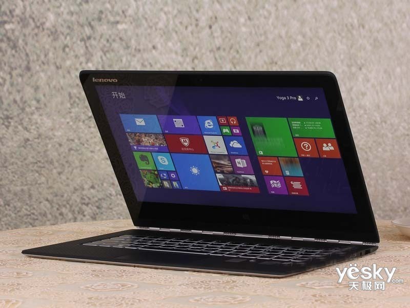 联想yoga 3 pro-i5y70(d)皓月银