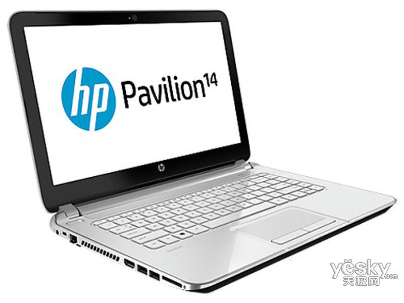 笔记本电脑 惠普 惠普pavilion 14-n295tx(j6m54pa) 图片 整体外观