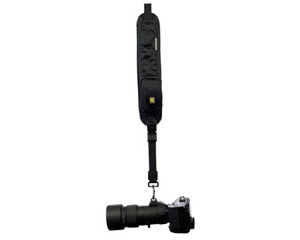 【快枪手RS 5 单反相机单肩背带 豪华版】(Bla