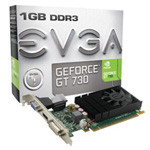 EVGA GT730 DDR3 1G Ref. Single Slot Low Profile