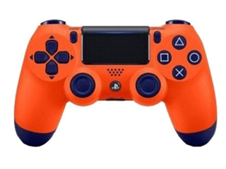 【索尼playstation 4游戏手柄(夕阳橘)】(sony playstation 4游戏手柄