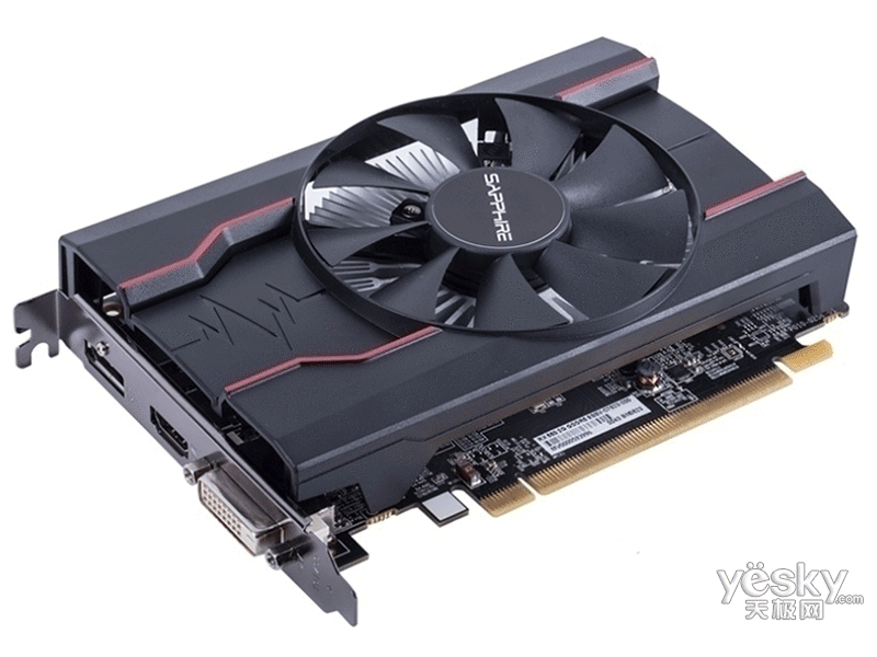 蓝宝石rx 550 4g d5 白金版 oc