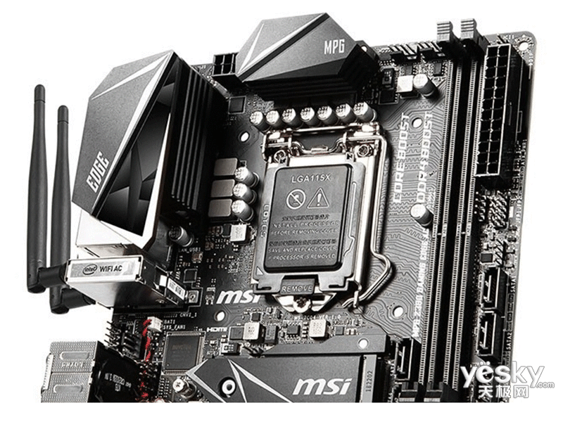 微星mpg z390i gaming edge ac