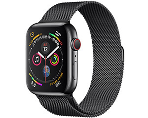 苹果Watch Series 4(40mm表盘/不锈钢表壳/米兰尼斯表带/GPS+蜂窝网络表款)