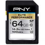 PNY Elite performance U3 SDXC洢(64GB)