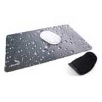Allsop Widescreen Mouse Pad, Metallic Raindrop /Allsop