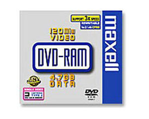 MAXELL DVD-RAM 3(Ƭװ)