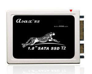 ����32GB 1.8�� SATA II(ASAX-SATA1.8 T2-SSD)ͼƬ