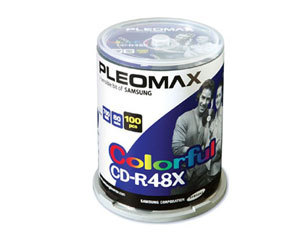 PLEOMAX R80X4809CK (ɫ CD-R/48X/100ƬͰװ)