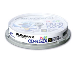 PLEOMAX R80X5210FC (PLEO CD-R/52X/10ƬͰװ)
