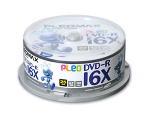 PLEOMAX DXG47625CK (ɫ PLEO DVD-R/16X/25ƬͰװ)