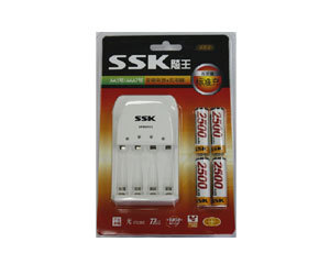 SSK���4�� ��׼����������װ 2500mAhx 4ͼƬ