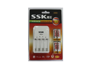 SSK���4�� ��׼����������װ 2300mAhx 4ͼƬ