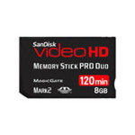 SanDisk Video HD Memory Stick PRO Duo(8GB) 濨/