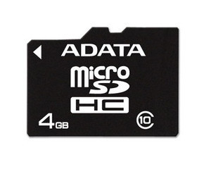 ����Micro SDHC�� Class10(4GB)