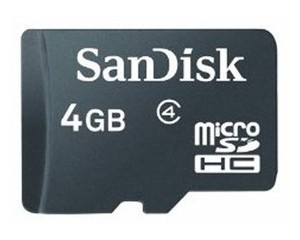 Micro SDHC Class4(4GB)ͼƬ