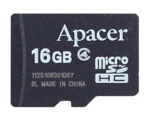 հMicro SDHC/TF Class4(16GB)