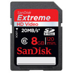 Extreme HD Video SDHC Class6(8GB) 濨/
