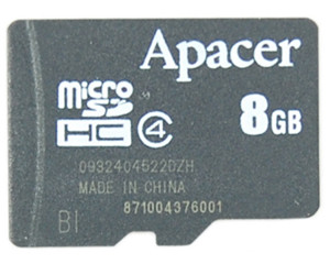հMicro SDHC/TF Class4(8GB)