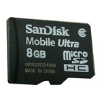 Mobile Ultra Micro SDHC/TF Class6(8GB) 濨/