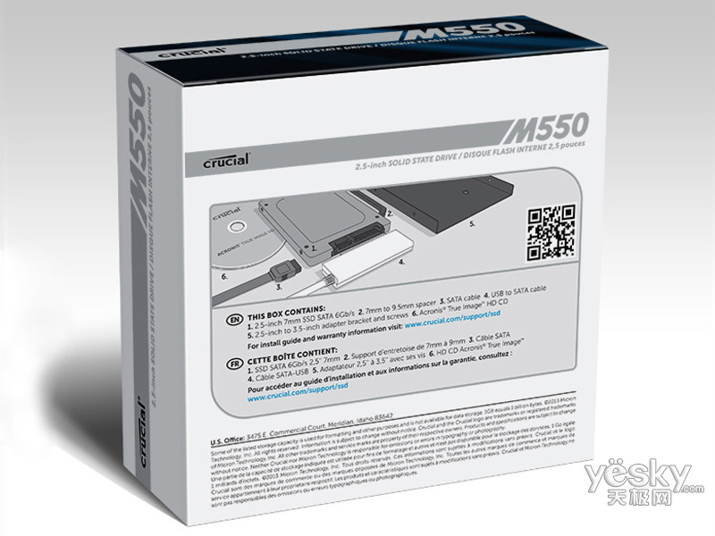 Ӣ�CRUCIAL CT512M550SSD1RK 512G 2.5Ӣ���̬Ӳ��