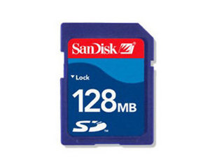 ���� SANDISK SD�����⿨�� 128MBͼƬ