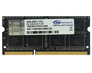ʮƼ8GB DDR3 1333(TED38G1333C9-SBK)ͼƬ
