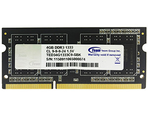 ʮƼ4GB DDR3 1333(TED34G1333C9-SBK)