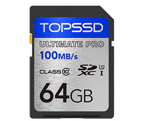 ��˶SDHC �콢ϵ�� 100MB/s(64GB)ͼƬ