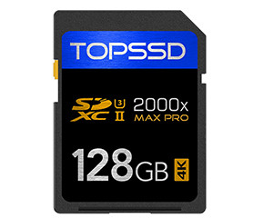 ��˶UHS-II SDXC MAX Proϵ�� 2000X(128GB)