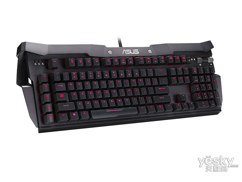 华硕gk2000 rog猎鹰机械游戏键盘