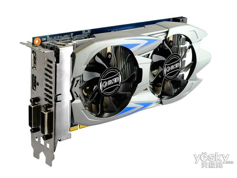 影驰gtx750ti大将整体外观第5张共6张