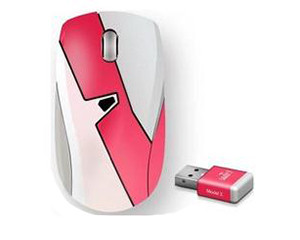 M&K SOUND 带360随身wifi的无线鼠标(粉红色)