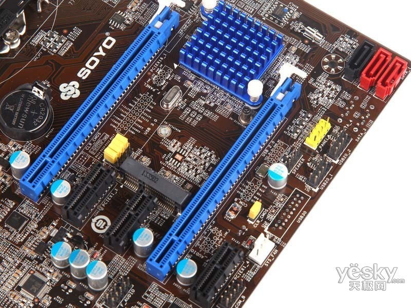 主板 梅捷 梅捷sy-h81 节能版 图片 机身细节 梅捷 sy-h81 节能版