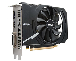 ΢GeForce GTX 1050Ti 4GB AERO ITX OC