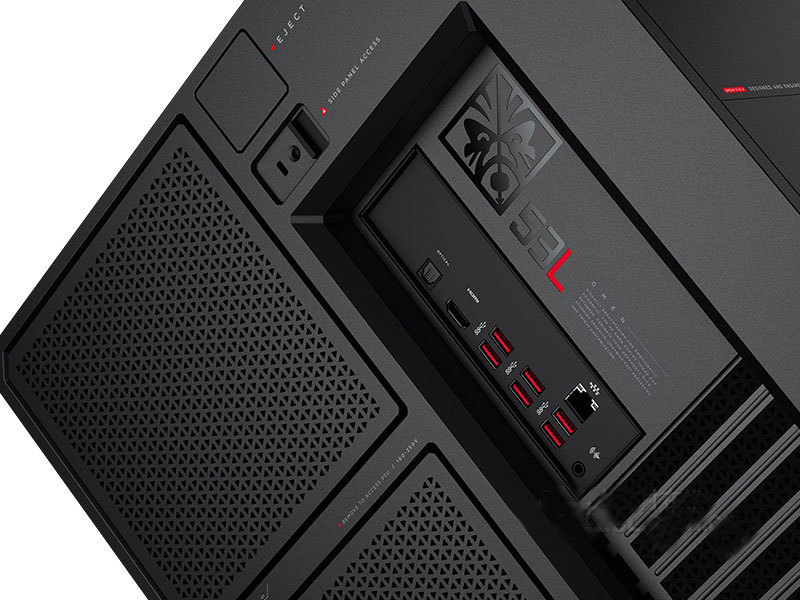 台式机 惠普 惠普omenx 900-172cn 图片 机身细节 惠普omenx 900-172