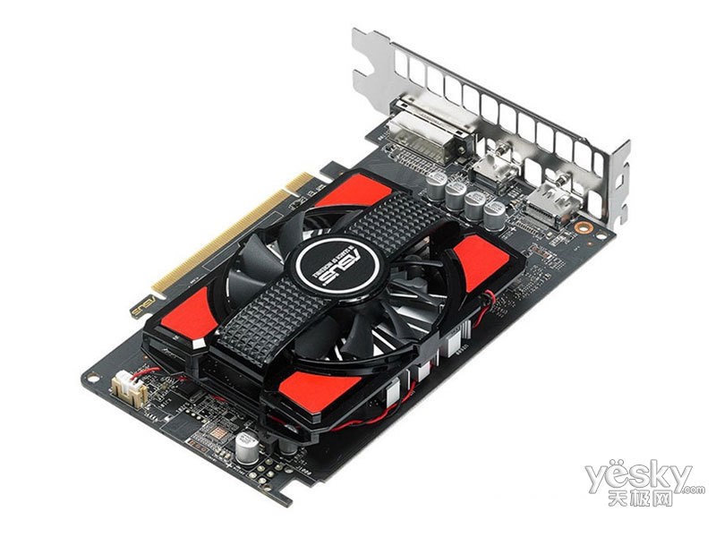 华硕rx550-2g 整体外观 第1张(共5张)