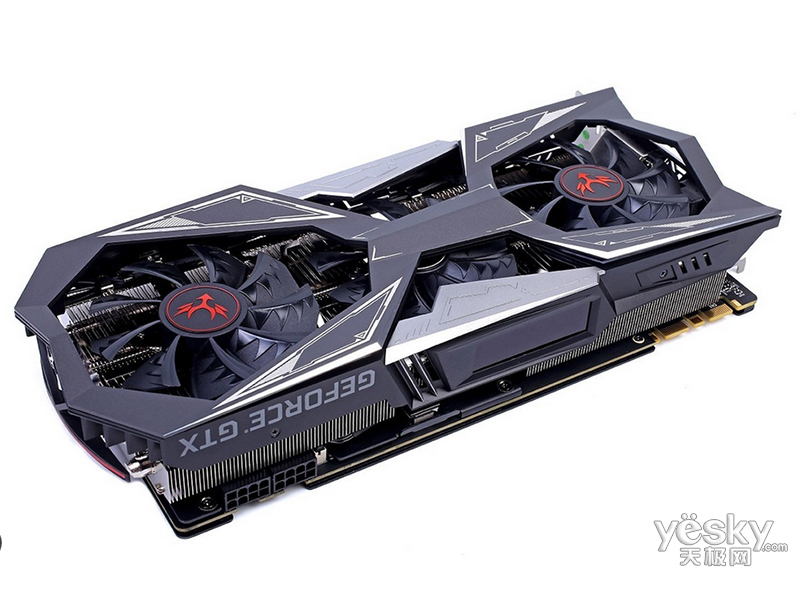 显卡 七彩虹 七彩虹igame gtx 1080ti vulcan x oc 图片 整体外观