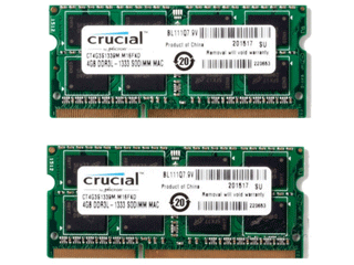 Ӣ8GB DDR3 1333(CT2C4G3S1339M)