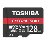 ֥EXCERIA M303 A1 V30 UHS-I U3(128GB) 濨/֥