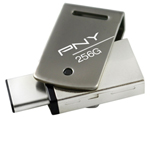 PNY DULEY 双头USB 3.1 OTG手机U盘(256GB) U盘/PNY
