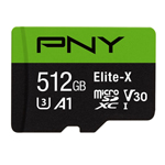 PNY Elite-X U3 A1 TF (microSD) 洢(512GB) 濨/PNY