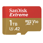 Extreme MicroSDXC UHS-I A2(1TB) 濨/